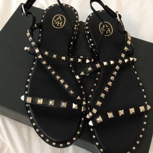 - Ash Peace studded sandals